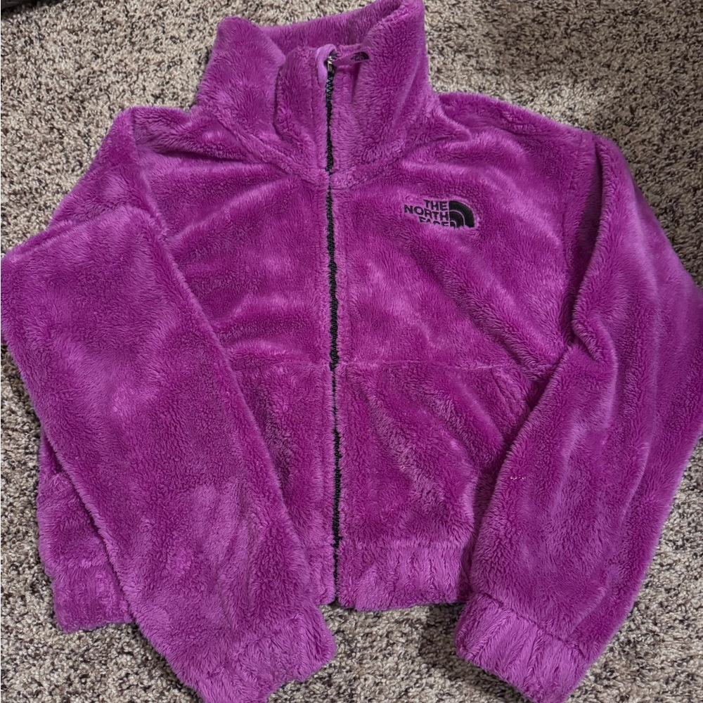 The North Face Kids Plush Purple Jacket